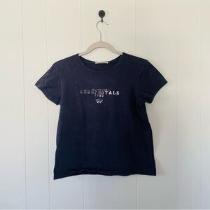 Aeropostale Navy Blue Short Sleeve Tee